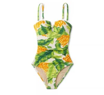 Tropical swim suit