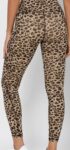 girls light cheetah print leggings