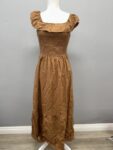 Ruffle Off Shoulder Women Maxi Dress