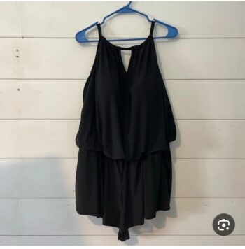 Plus size romper swimsuit