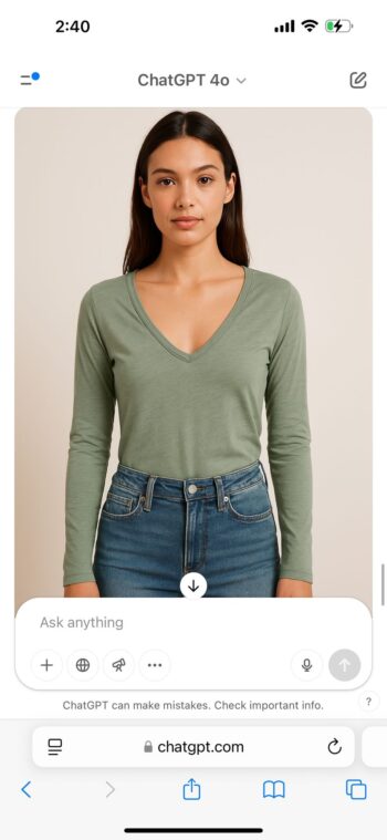 Calvin klein Sage Green Long Sleeve Bodysuit  This soft, sage green bodysuit features a flattering V-neckline and long sleeves for a sleek, comfy fit. Made from stretchy cotton-blend fabric, it’s perfect for layering or wearing on its own with jeans or skirts.