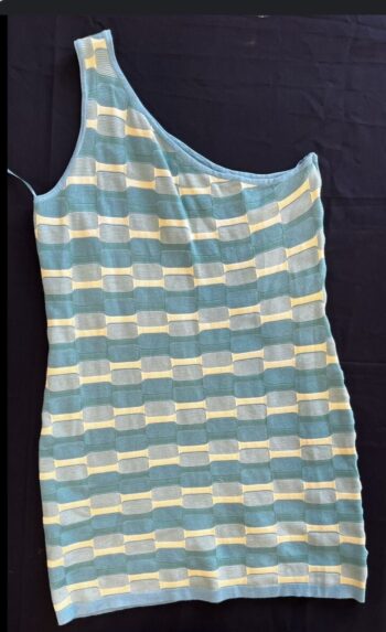 Cotton on curve one shoulder knit Mini dress