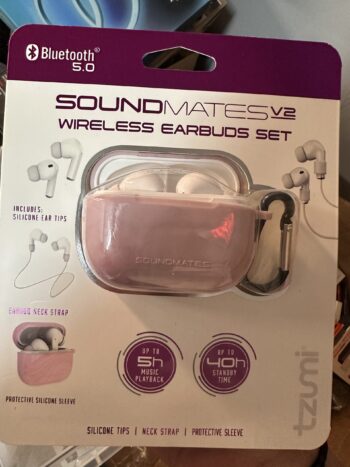 Sound Mates V2 Wireless Stereo Earbuds Set