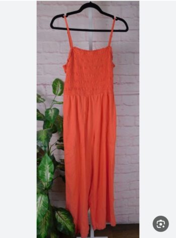 Rayon Jumpsuit Orange Jumpsuits & Rompers for Women