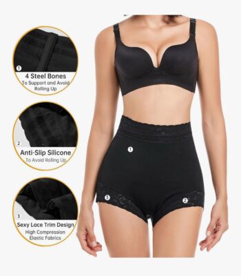 Body Shaper Butt Lifting Shapewear Tummy Control Panties High Waisted Underwear