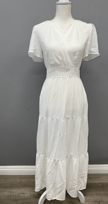Women's Dress Dresses for Women Puff Sleeve Lace Insert Dress