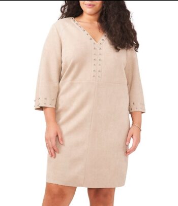 From Vince Camuto Plus, this dress