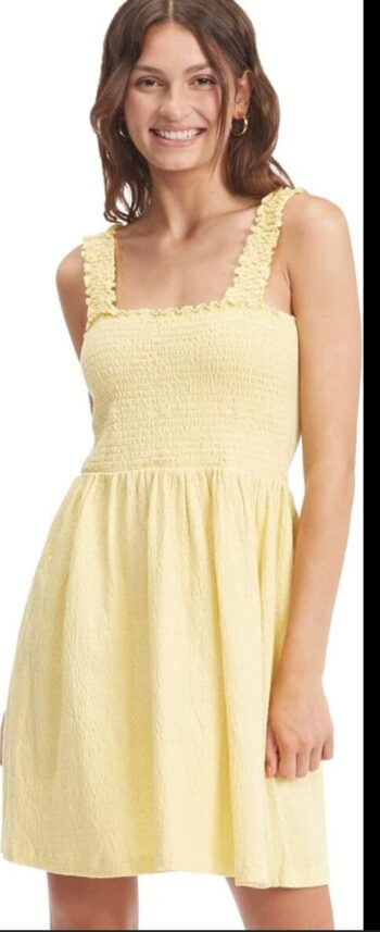 Yellow sun dress