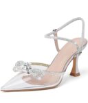 Susanny-Womens-Closed-Toe-Rhinstone-Wedding-Low-Heel-Slingback-Clear-Kitten-HeelsAdjustable-Strap-Pointed-Toe-Bow-Pumps-High-Heeled-Prom-Dress-Shoes.jpeg