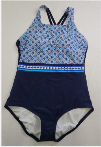 Blue x back with detail