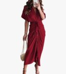Linsery-Ruched-Shirt-Dress-for-Women-Sexy-Short-Sleeve-Button-Up-Long-Maxi-Dress-with-Belt-Ruby.jpg