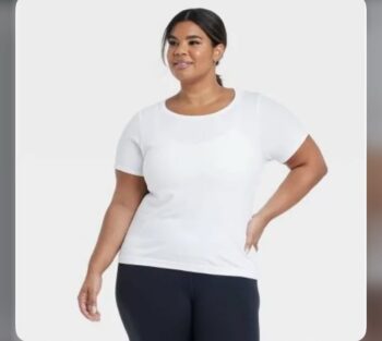 All in Motion Women's Seamless Short Sleeve Shirt