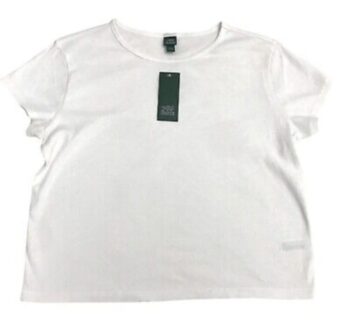 Basic white crop top