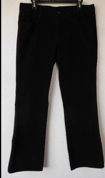Black Calvin Klein super high rise flare jeans