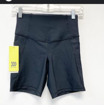Black all in motion shorts