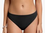 Black swim shorts