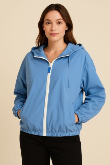 Blue wind breaker
