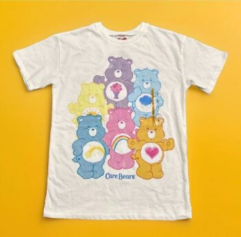 Care Bears T-Shirt Womens Small Graphic Print 80's Retro Tee