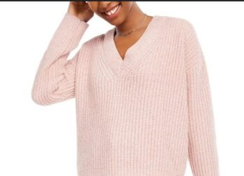 Cropped hippie rose sweater