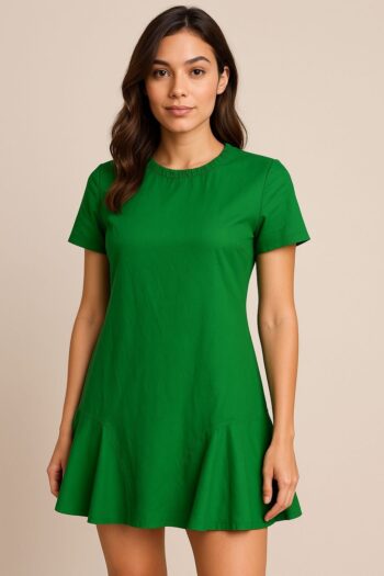 Green dress
