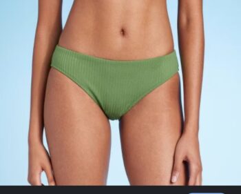 Green textured bottoms