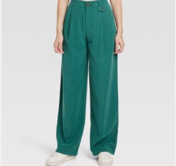 Green work pants
