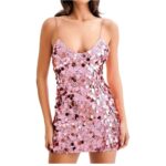 HENGEN Strap Wrap Buttocks Skirt, Spicy Girl, Pure Desire, Sexy Dress A Red Dress