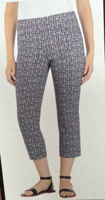 Hilary radley white and black pants