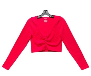 Hot pink crop top