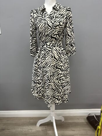 Leota Womens V-Neck Wrap Dress Stretch Wrinkle