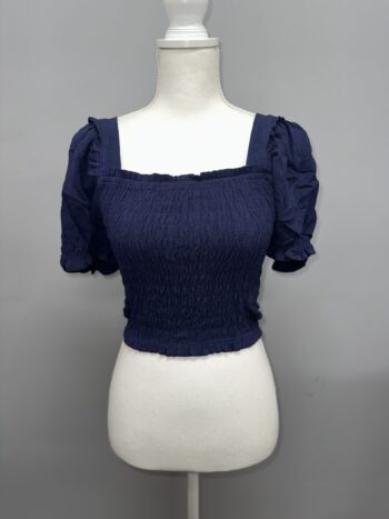 Midnight Sky Top in Navy