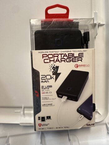 World's fastest charging technology 20K mAh