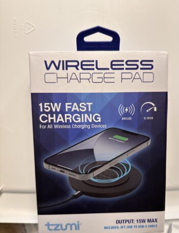 Wireless Charge Pad Fast Charging for QI Enabled Devices Up to 15 Watt!