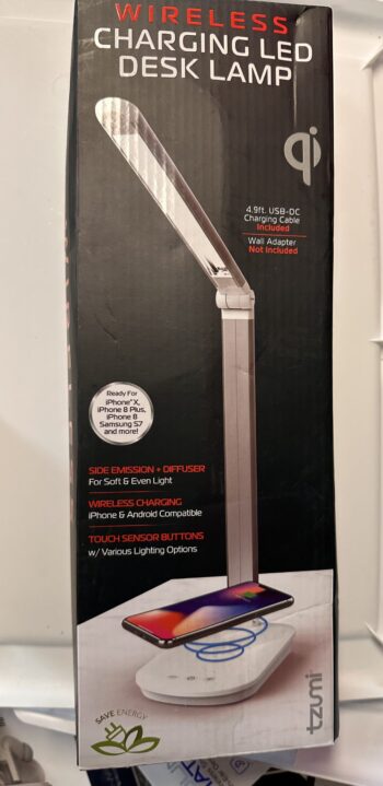 5356wm2 Wireless Charging LED Desk Lamp