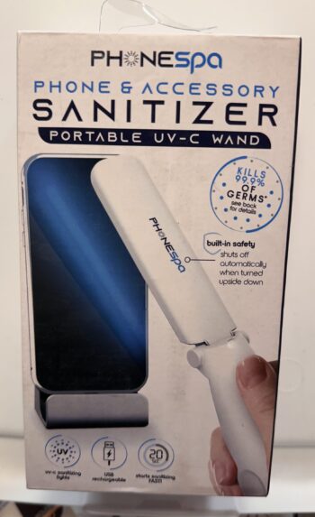 Portable Sanitizer Wand - Great for Travel