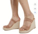 Coutgo Womens Mary Jane Shoes Bowknot Ballet Pumps Closed Toe Chunky Low Heels Dress Casual Wedding Shoes