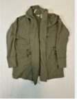 Knox Rose Women's jacket Drape Front long sleeve olive Green