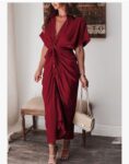 Linsery-Ruched-Shirt-Dress-for-Women-Sexy-Short-Sleeve-Button-Up-Long-Maxi-Dress-with-Belt-Ruby.jpg