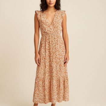 Long floral dress