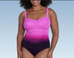 Many color swim suit