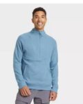 Men's Half Zip Fleece Sweater - All In Motion™️