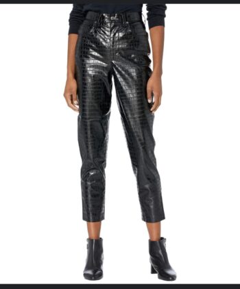 Mens Women's Vegan Leather Pants