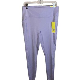 Purple high rise purple leggings