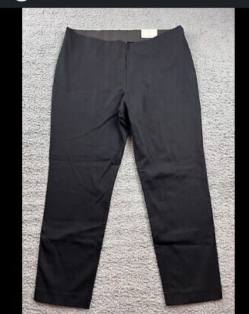Side zip skinny pants
