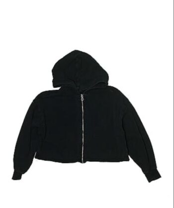 Art Class Black Zip Up Hoodie  (big kids)