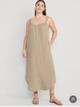 Sleeveless Shirred Maxi Dress | Old Navy