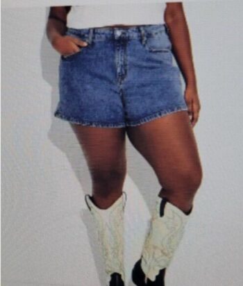 Women's Wild Fable High-Rise Midi Jean Shorts
