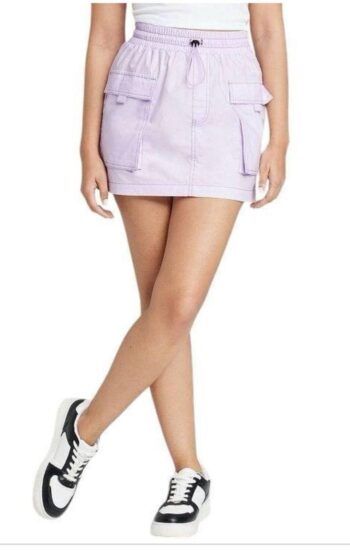 Wild Fable Women's Purple Skirt
