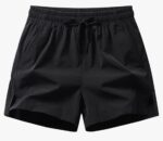 Mens Shorts 5 Inch Lightweight Drawstring Waist Athletic Shorts Summer Quick Dry Beach Gym Workout Running Casual Shorts