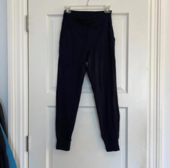 A New Day Womens Black High Waisted Legging With Pockets